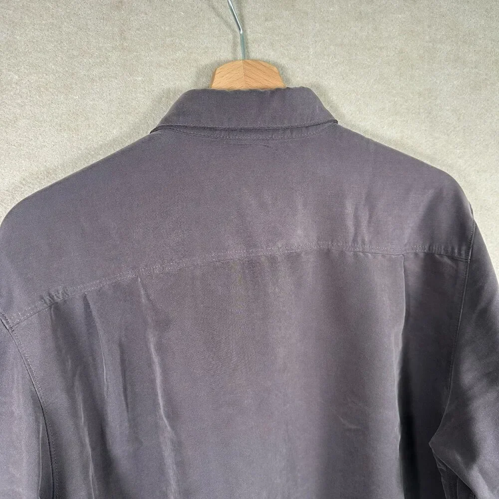 The North Face Button Up Shirt Mens Large Long Sleeve Outdoor Hiking Travel